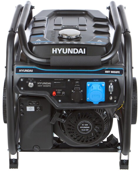 Бензиновий генератор Hyundai HHY 9050FE фото 2