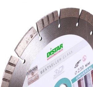 Алмазный диск Distar 1A1RSS/C3-H 232x2,6/1,8x12x22,23-16 Bestseller Universal (14315129017) изображение 3