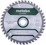 Пильний диск Metabo MultiCutClassic 160x20 42 FZ/TZ 10 град./B (628658000)