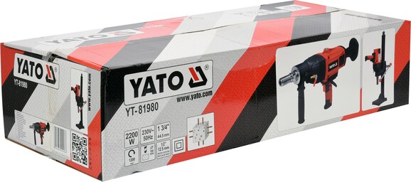 Установка алмазного буріння Yato YT-81980 зі штативом фото 7