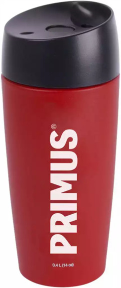 Термокружка Primus Vacuum Commuter Mug 0.4 л нержавейка красная (32303)