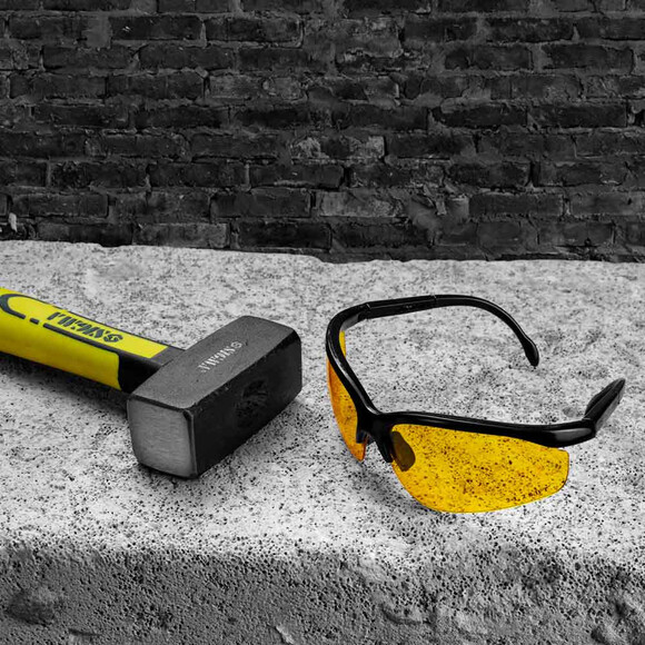 Очки защитные Grad Sport anti-scratch желтые (9411595) изображение 4