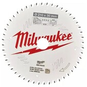 Пильный диск Milwaukee PFTE 210х30х2.8мм 48 зубьев (4932471325)