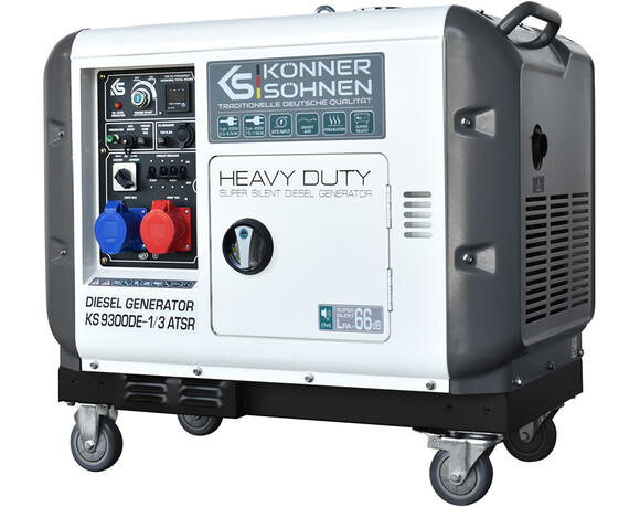 Дизельний генератор Konner&Sohnen KS 9300DE-1/3 ATSR SUPER S (Euro V) фото 3