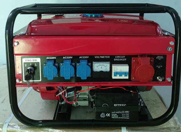 Бензиновый генератор Swizzhoff SHK 3500w (220/380В) изображение 2