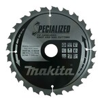 Пильный диск Makita Specialized по дереву с гвоздями 210x30/25мм 24T (B-09438)
