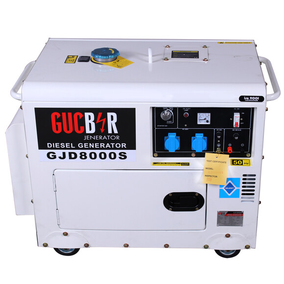 Дизельный генератор GUCBIR GJD8000 S изображение 2