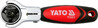 Yato 1/4" 115 мм 72T оборотная головка (YT-03311)