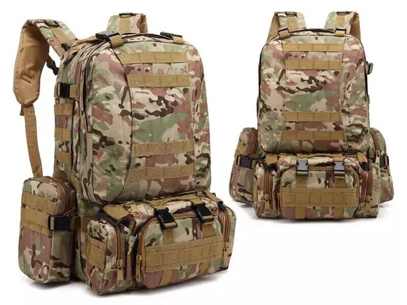 Рюкзак тактический Smartex 3P Tactical 55 ST-002 cp camouflage (ST120) изображение 3