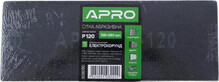 Сітка шліфувальна APRO P120 105х280 мм електрокорунд, 10 шт (828080)