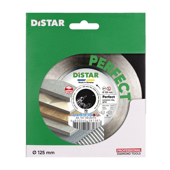 Алмазний диск Distar 1A1R 125x22.23х1.5 мм Perfect (10115028015) фото 5