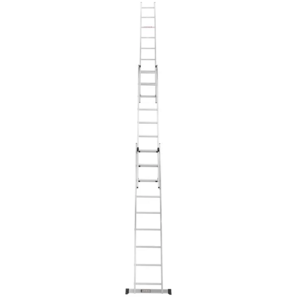 Лестница  алюминиевая трехсекционная LADDER STANDARD 3х9 (190-9309) изображение 6