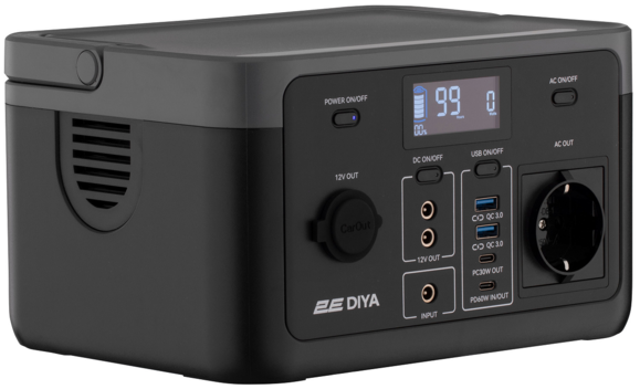 Зарядна станція 2Е Diya (320 Вт·год/300 Вт)