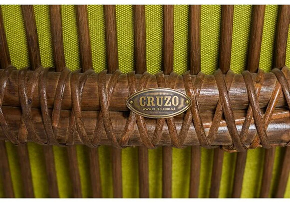 Дрім комплект CRUZO:софа, 2 високих крісла,кавовий столик зі склом (ok0011) фото 2