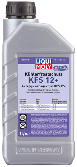 Концентрат антифриза LIQUI MOLY Kohlerfrostschutz KFS 12+, 1 л (8840)