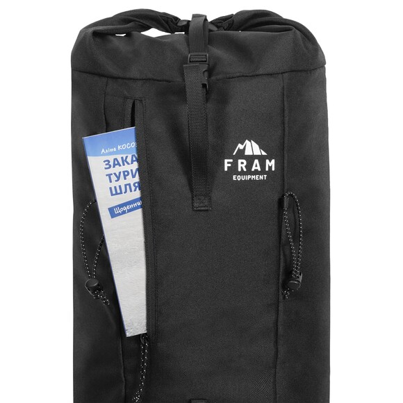 Рюкзак для веревки Fram Equipment Olimpos Ropebag 30L (черный) (id_6858) изображение 3