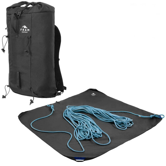 Рюкзак для мотузки Fram Equipment Olimpos Ropebag 30L (чорний) (id_6858) фото 4