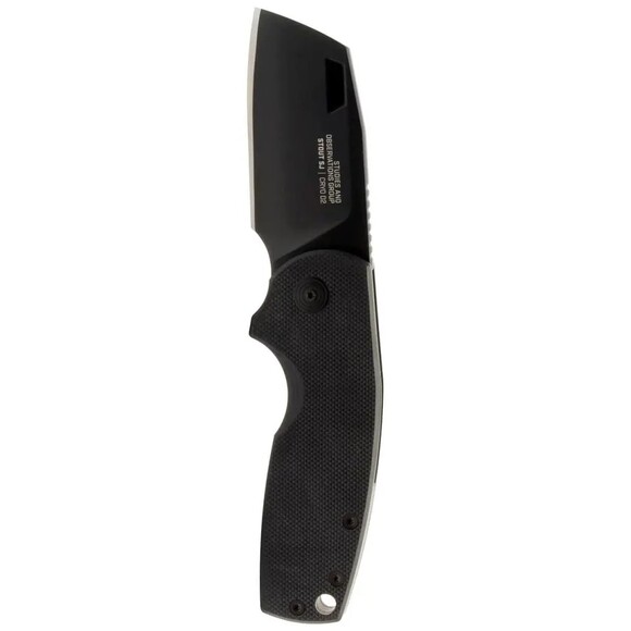 Складной нож SOG Stout SJ (cleaver/blackout) (SOG 16-03-07-57) изображение 5