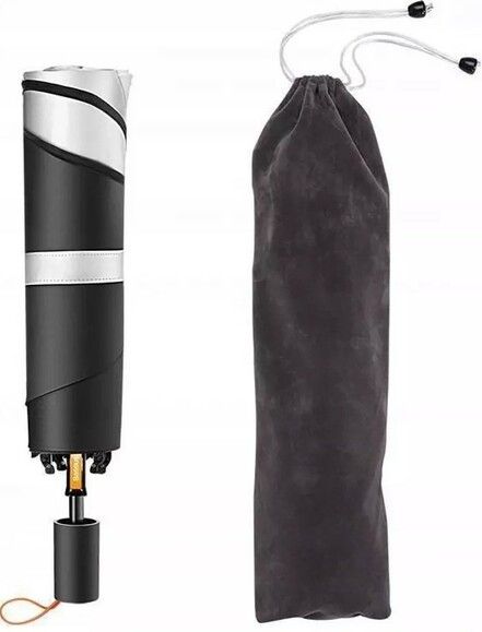 Сонцезахисна парасолька Baseus CoolRide Doubled-Layered Windshield Sun Shade Umbrella Pro Small, black (55349) фото 3