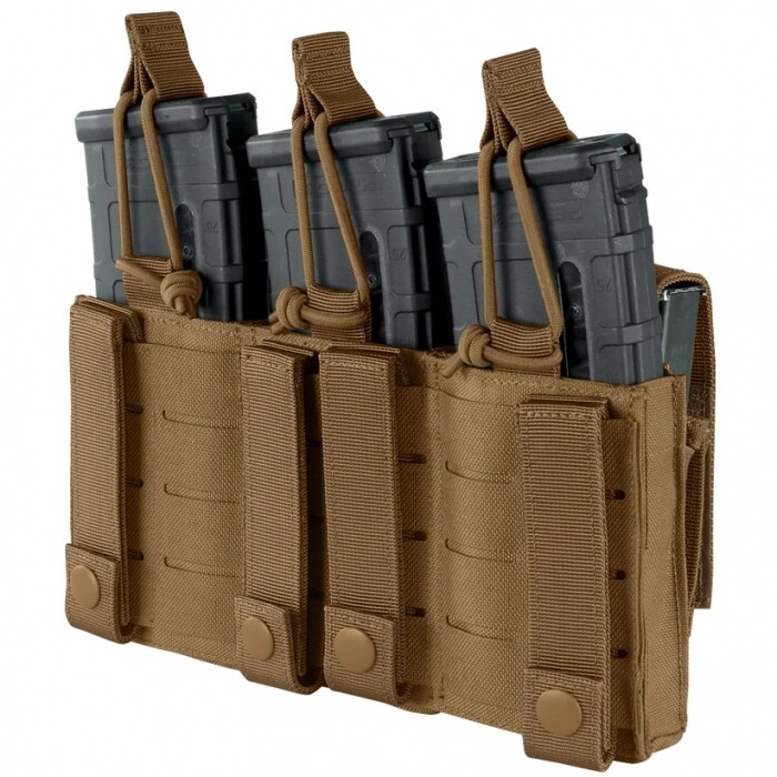 

Подсумок Condor Triple Kangaroo Mag Pouch Gen II (coyote brown) (191233-498)