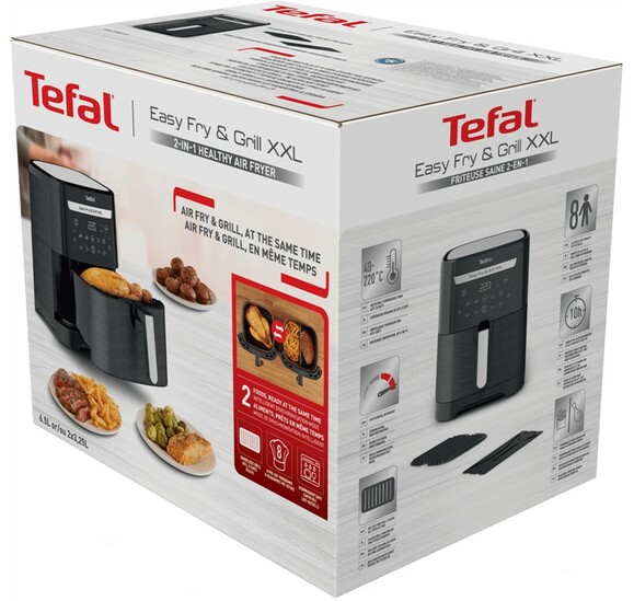 Мультипечь Tefal EasyFry&Grill XXL (EY801815) изображение 10