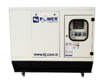 Дизельна електростанція KJ Power KJT12 (в шумозахисному корпусі) + АВР