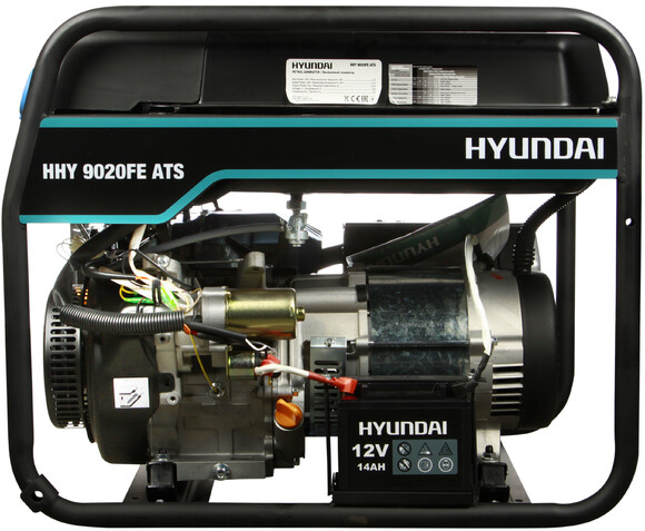 Бензиновый генератор Hyundai HHY 9020FE ATS изображение 2