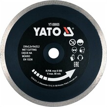 Диск отрезной Yato 230х2.2х10х22.2 мм (YT-59955)