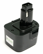 Аккумулятор PowerPlant для шуруповертов и электроинструментов DeWALT GD-DE-12, 12 V, 2.5 Ah, NIMH DE9074 (DV00PT0034)