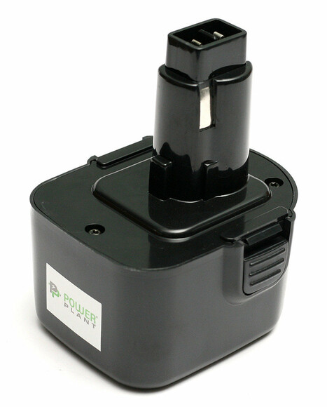 Акумулятор PowerPlant для шурупокрутів та електроінструментів DeWALT GD-DE-12, 12 V, 2.5 Ah, NIMH DE9074 (DV00PT0034)