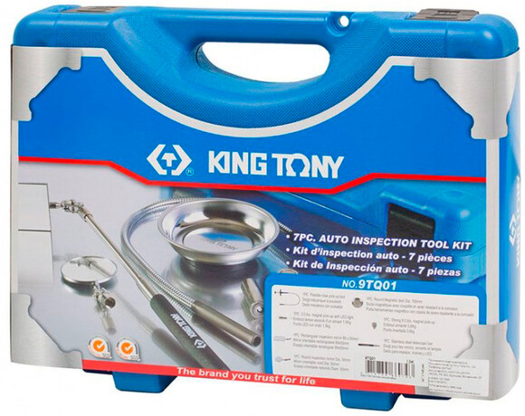 Набор инструмента KING TONY для осмотра узлов и агрегатов (9TQ01) изображение 4