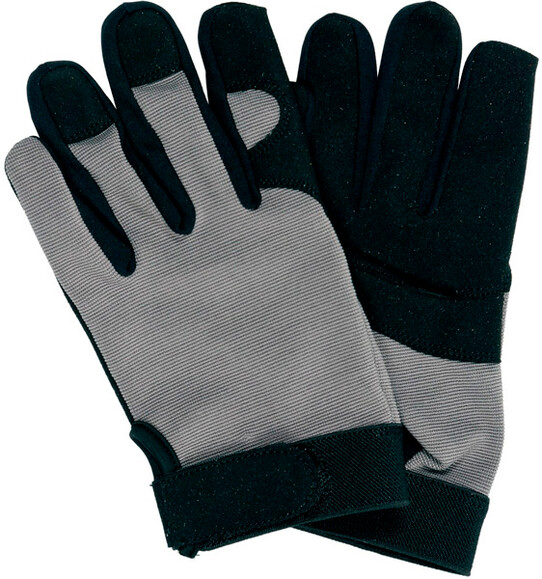 Перчатки Yato черно-серые "размер 8" (YT-74651)