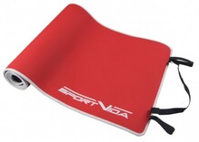 Коврик для йоги и фитнеса SportVida Neopren Red 6 мм (SV-HK0039)