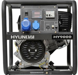 Бензиновый генератор Hyundai HY 9000 изображение 2