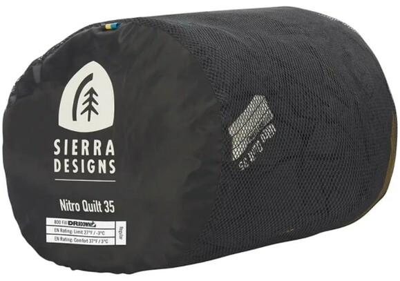 Спальный мешок Sierra Designs Nitro Quilt 800F 35 Regular (80710419R) изображение 6