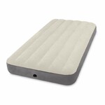 Односпальний надувний матрац Intex Single-High Airbed 99х191х25см (64101)