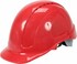 Каска Yato для защиты головы красная из пластика ABS (YT-73973)
