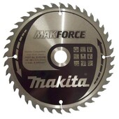 Пильний диск Makita MAKForce по дереву 180x20мм 40Т (B-08458)