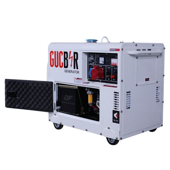 Дизельний генератор GUCBIR GJD8000S-3 фото 4