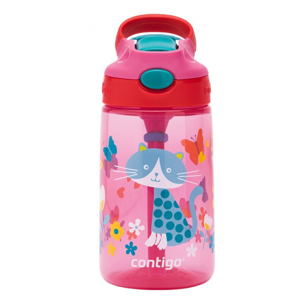 

Бутылка для воды детская Contigo Gizmo Flip 420 мл Cherry Cat (2116113)