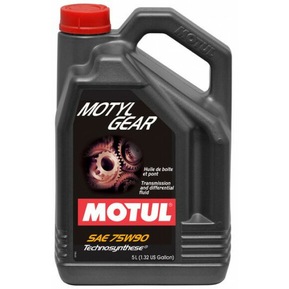 Трансмиссионное масло MOTUL Motylgear 75W90 5 л (109057)