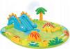 Надувний дитячий ігровий центр-басейн INTEX Дінопарк (57166)