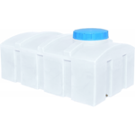 Пластиковая емкость Пласт Бак 1000 л квадратная, белая (00-00001406)