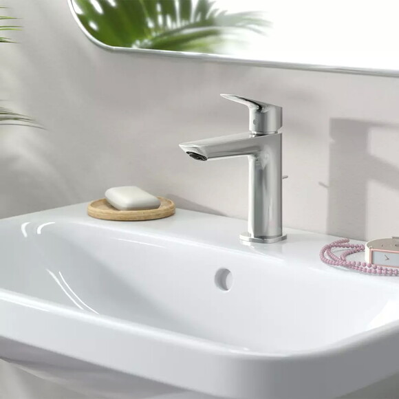 Смеситель для раковины HANSGROHE Logis 110, однорычажный (71251000) изображение 3