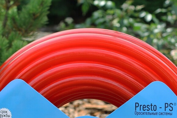 Шланг поливочный Presto-PS Caramel 1/2", 50 м (красный) (CAR R-1/2 50) изображение 5