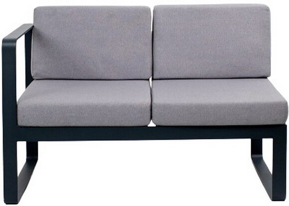 Двухместный диван OXA desire, правый модуль, серый гранит (40030004_14_58) изображение 4