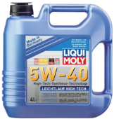 Синтетическое моторное масло LIQUI MOLY Leichtlauf High Tech 5W-40, 4 л (2595)