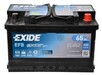 Акумулятор EXIDE EL652 (Start-Stop EFB), 65Ah/650A 