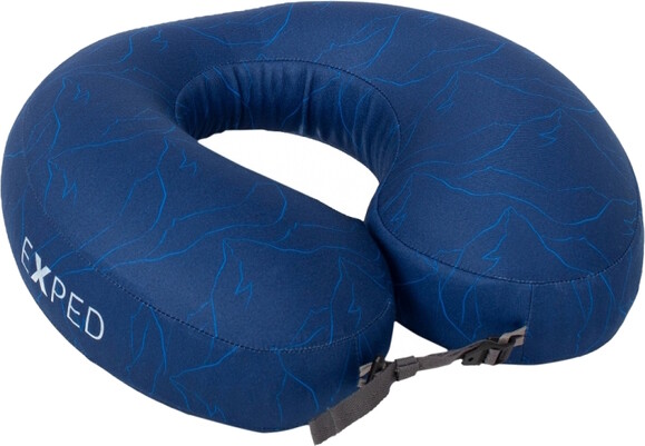 Надувная подушка Exped Neck Pillow Deluxe, темно-синяя (018.1117) изображение 2