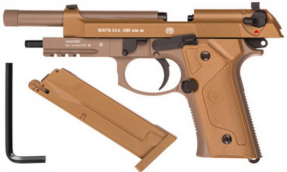 Пневматичний пістолет Umarex Beretta Mod. M9A3 FM Blowback, калібр 4.5 мм (1003431) фото 3